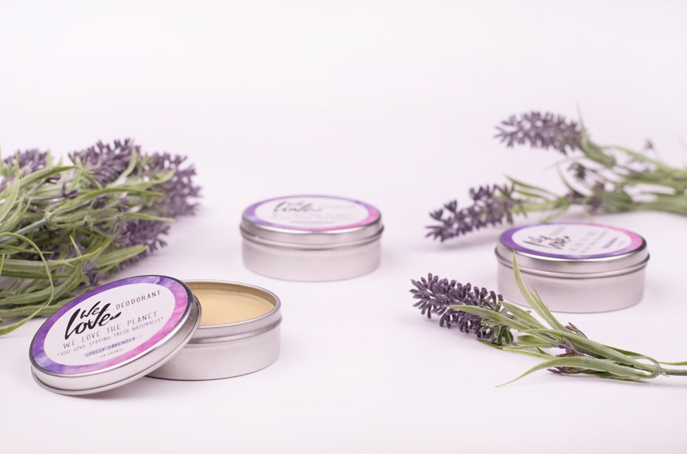 We love the planet Lovely Lavender-deodorant